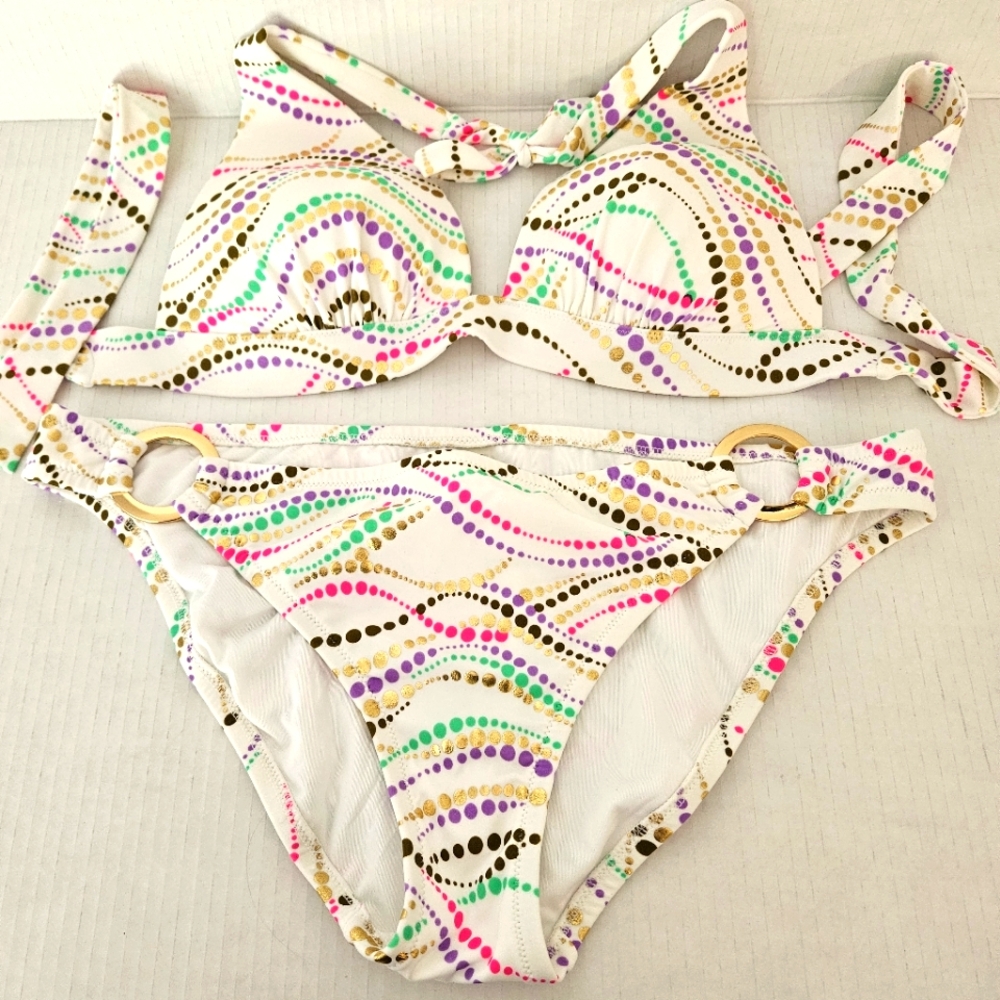 Victoria's Secret Padded Bikini Size Large NWOT